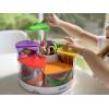 image:imageCreateaSpace SeeThru Spinning Bins Classroom Organization School Supplies Organizer Desk Organization Pen Holder 14 Pieces