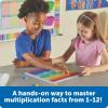 image:imageLearning Resources  Rainbow Multiplication Board Times Table Chart Manipulative Montessori Learning amp Homeschool Toys Educational Classroom Game Teacher Must Haves Elementary Math Practice