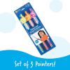 image:imageLearning Resources 15 Patterned Hand Pointers Set of 3  Pointer Finger Stick Teacher Pointers for Classroom Pointer Stick for Classroom Finger Focus for Reading Presentation Tools