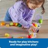 image:imageLearning Resources A to Z Mini Foods Pretend Play Kitchen Accessories for Kids Toddler Montessori Fine Motor Skills Gifts for Kids
