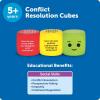 image:imageLearning Resources Conflict Resolution Cubes  Conversation Starter Cubes Therapy Games for Kids Social Skills Cards Social Emotional Learning Games Table Questions for Family Dinner