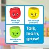 image:imageLearning Resources Conflict Resolution Cubes  Conversation Starter Cubes Therapy Games for Kids Social Skills Cards Social Emotional Learning Games Table Questions for Family Dinner