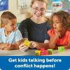 image:imageLearning Resources Conflict Resolution Cubes  Conversation Starter Cubes Therapy Games for Kids Social Skills Cards Social Emotional Learning Games Table Questions for Family Dinner