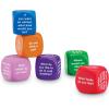 image:imageLearning Resources Conversation Cubes Ages 6 Foam Cubes for Social Emotional Learning School Counselor Supplies Speech Therapy Toys Ice Breaker CubesTeacher Must Haves 6 PiecesSingle