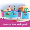 image:imageLearning Resources Create a Space Storage Center  Toy Desk Organizer Classroom Workspace Must Haves Homeschool Organization Arts amp Crafts  Caddy Office amp Teacher SuppliesPastel Colors