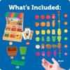 image:imageLearning Resources Mini Farmstand Sorting Set Play Food Sets for Kids Kitchen Grocery Store Pretend Play Montessori Toys Mini Food Toddler Activities Fine Motor Skills