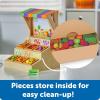 image:imageLearning Resources Mini Farmstand Sorting Set Play Food Sets for Kids Kitchen Grocery Store Pretend Play Montessori Toys Mini Food Toddler Activities Fine Motor Skills