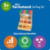 image:imageLearning Resources Mini Farmstand Sorting Set Play Food Sets for Kids Kitchen Grocery Store Pretend Play Montessori Toys Mini Food Toddler Activities Fine Motor Skills