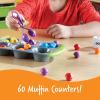 image:imageLearning Resources Mini Muffin Match Math Activity Set  76 Pieces Ages 3 Counting Games for Kids Preschool Toys Homeschool Montessori Activities Gifts for Boys and Girlsstandart