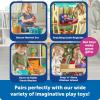 image:imageLearning Resources My First Farmstand  Farmers Market Stand Toy for Kids Rolling Cart with Pretend Play Food Fruit and Vegetable Baskets Toddler amp Preschool Grocery Shopping Playset