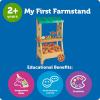 image:imageLearning Resources My First Farmstand  Farmers Market Stand Toy for Kids Rolling Cart with Pretend Play Food Fruit and Vegetable Baskets Toddler amp Preschool Grocery Shopping Playset