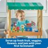 image:imageLearning Resources My First Farmstand  Farmers Market Stand Toy for Kids Rolling Cart with Pretend Play Food Fruit and Vegetable Baskets Toddler amp Preschool Grocery Shopping Playset