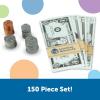 image:imageLearning Resources Pretend Play Money  Math Manipulatives For Kids Kids Bank Plastic Coins Cash Register Toddler  Homeschool Supplies Fine Motor Skills Teaching Set ManipulativesPlay Money