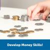 image:imageLearning Resources Pretend Play Money  Math Manipulatives For Kids Kids Bank Plastic Coins Cash Register Toddler  Homeschool Supplies Fine Motor Skills Teaching Set ManipulativesPlay Money