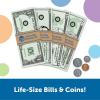 image:imageLearning Resources Pretend Play Money  Math Manipulatives For Kids Kids Bank Plastic Coins Cash Register Toddler  Homeschool Supplies Fine Motor Skills Teaching Set ManipulativesPlay Money