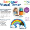 image:imageLearning Resources Rainbow Visual Timer  Time Management for Children Audio and Visual Alarms Schedule for Kids Social Emotional Learning Skills Countdown for Teachers Classroom Must HavesPack of 6