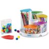 image:imageCreateaSpace SeeThru Spinning Bins Classroom Organization School Supplies Organizer Desk Organization Pen Holder 14 Pieces
