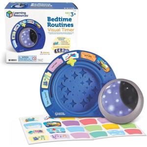 image:imageLearning Resources Bedtime Routines  Visual Timer for Kids Night Light Time Management Tools for Daily Organization Count Down Clock Homeschool Supplies