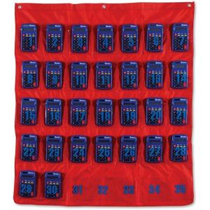 image:imageLearning Resources Cell Phone Holder amp Calculator Caddy for Classroom Numbered Pocket Chart Storage Pouches to Hold 35 Phones or Calculators Teacher Classroom Organization