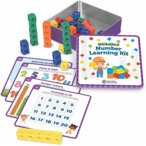 image:imageLearning Resources Skill Builders Kindergarten Math Small Group Math Manipulatives STEM Activities Classroom Must Haves Montessori Toys School Supplies Counting Cubes ToysSkillbuilders Numbers Learning Kit