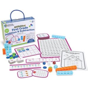 image:imageLearning Resources Skill Builders Kindergarten Math Small Group Math Manipulatives STEM Activities Classroom Must Haves Montessori Toys School Supplies Counting Cubes ToysSkill Builders 1st Grade Addition And Subtraction