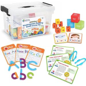 image:imageLearning Resources Skill Builders Kindergarten Reading Small Group Kit Learn to Read Flash Cards Phonics Preschool Activities School Supplies Classroom Must Haves Montessori ToysSkill Builders Kindergarten Reading Small Group Kit