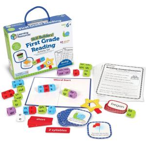 image:imageLearning Resources Skill Builders Kindergarten Reading Small Group Kit Learn to Read Flash Cards Phonics Preschool Activities School Supplies Classroom Must Haves Montessori ToysSkill Builders 1st Grade Reading