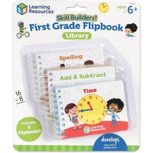 image:imageLearning Resources Skill Builders Preschool Flipbook3 Pieces Ages 3 Library Preschool Learning Activities letters numbers counting toddler activity bookFirst Grade