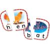image:imageLearning Resources 3Letter Word Puzzle Cards Kindergarten Readniness Self Correcting Puzzles Ages 3