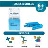 image:imageLearning Resources Base Ten Blocks Smart Pack  121 Pieces Ages 6 Grades 1 Math First Grade Games School SuppliesSet