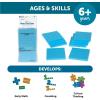image:imageLearning Resources Base Ten Blocks Smart Pack  121 Pieces Ages 6 Grades 1 Math First Grade Games School SuppliesSet