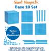image:imageLearning Resources Base Ten Blocks Smart Pack  121 Pieces Ages 6 Grades 1 Math First Grade Games School SuppliesSet