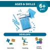 image:imageLearning Resources Base Ten Blocks Smart Pack  121 Pieces Ages 6 Grades 1 Math First Grade Games School SuppliesSet