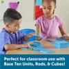 image:imageLearning Resources Base Ten Blocks Smart Pack  121 Pieces Ages 6 Grades 1 Math First Grade Games School SuppliesSet