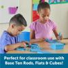 image:imageLearning Resources Base Ten Blocks Smart Pack  121 Pieces Ages 6 Grades 1 Math First Grade Games School SuppliesSet