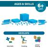 image:imageLearning Resources Base Ten Blocks Smart Pack  121 Pieces Ages 6 Grades 1 Math First Grade Games School SuppliesSet