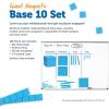 image:imageLearning Resources Base Ten Blocks Smart Pack  121 Pieces Ages 6 Grades 1 Math First Grade Games School SuppliesSet
