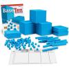 image:imageLearning Resources Base Ten Blocks Smart Pack  121 Pieces Ages 6 Grades 1 Math First Grade Games School SuppliesSet
