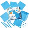 image:imageLearning Resources Base Ten Blocks Smart Pack  121 Pieces Ages 6 Grades 1 Math First Grade Games School SuppliesSet