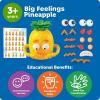 image:imageLearning Resources Big Feelings Pineapple Deluxe Set  Fine Motor Toys Social Emotional Skills Regulation Tools for Kids Gifts for Boys and Girls Classroom Must Haves Occupational GamesEmotional Toy