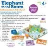 image:imageLearning Resources Elephant in the Room Positional Word Activity Set  Toddler Board Games Language and Critical Thinking Skills Sentence Building Language Development Gifts for Boys and Girls