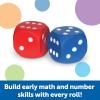 image:imageLearning Resources Foam Dice Dot Dice  Early Math Skills Board Games Classroom Must Haves Back to School Set of 2 Grades PreK Ages 3
