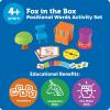 image:imageLearning Resources Fox in The Box Position Word Activity Set  Kids Board Spelling Educational Games Vocabulary Reading Practice Phonics Awareness Montessori Language Gifts for Boys and GirlsActivity Set