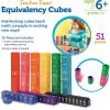 image:imageLearning Resources Fraction Tower Equivalency Cubes  51 Pieces Ages 6 Math Toys for Kids Classroom and Homeschool Accessories Fractions for Kids