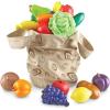 image:imageLearning Resources Fresh Picked Fruit And Veggie Tote 17 Piece Age 18 months Multicolor8 L x 9 W in