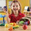 image:imageLearning Resources Fresh Picked Fruit And Veggie Tote 17 Piece Age 18 months Multicolor8 L x 9 W in