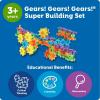 image:imageLearning Resources Gears Gears Gears Super Building Toy Set STEM Toys Construction Toys Gears for Kids 150 Pieces Ages 3 BlueSuper Building Set  150 Pieces