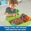 image:imageLearning Resources Helping Hands Sensory Scoops  Fidget Sand Toys Water Bin Play Tool Set Fine Motor Games Toddler Daycare Essentials Preschool Sensory Bin Toys Outdoor Toys for Toddlers 35