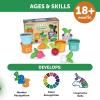 image:imageLearning Resources Hide amp Seek Vegetable Garden  Toddler Learning Toys Montessori Preschool Toys Educational Stacking Sorting and Fine Motor Toy for Toddlers Gifts for Boys and Girls Ages 13