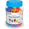 image:imageLearning Resources Jumbo Farm Counters Farm Animals  30 Pieces Ages 18 months Toddler Learning Toys Preschool Toys 5 Animals in 6 Colors